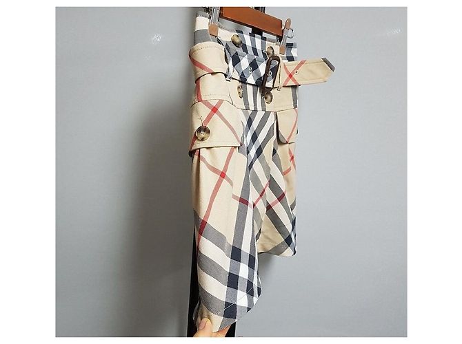 Burberry Kinder-Wickrock mit Karomuster - Ansicht 3