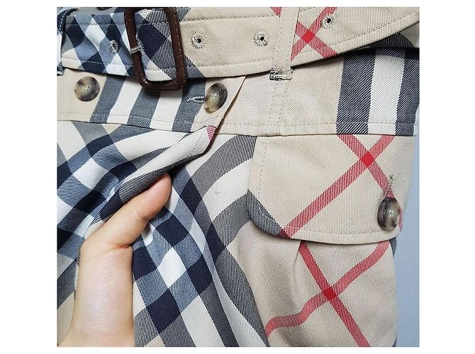 Burberry Kinder-Wickrock mit Karomuster - Ansicht 4