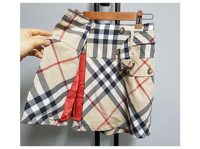 Burberry Kinder-Wickrock mit Karomuster - Ansicht 6