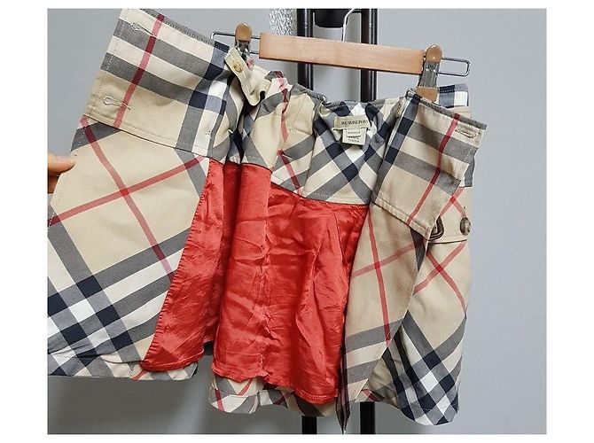 Burberry Kinder-Wickrock mit Karomuster - Ansicht 7