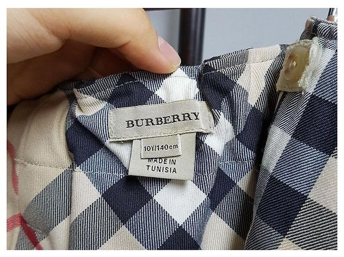Burberry Kinder-Wickrock mit Karomuster - Ansicht 8