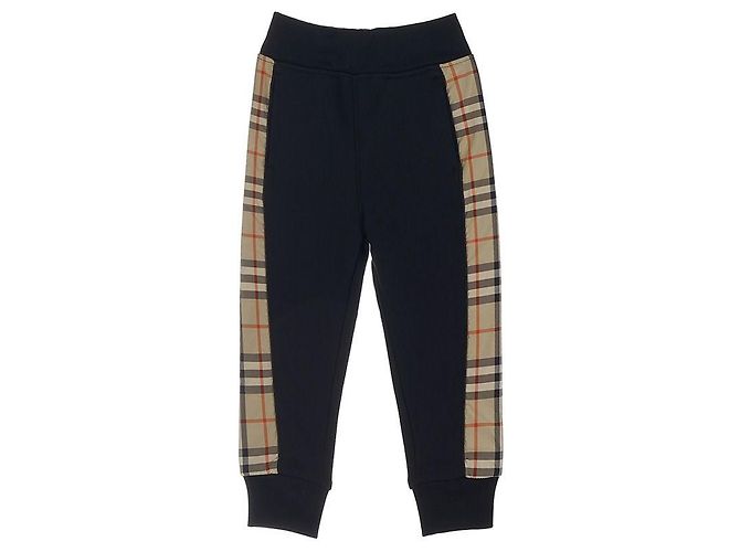 Burberry Vintage Check Panel Cotton Jogging Pants Multiple colors - view 10
