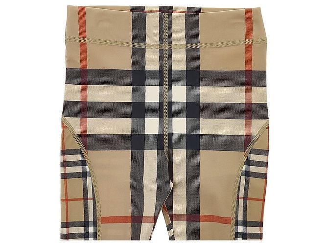 Burberry Isabella Leggings aus Stretch-Jersey mit Kontrast-Karomuster - Ansicht 3