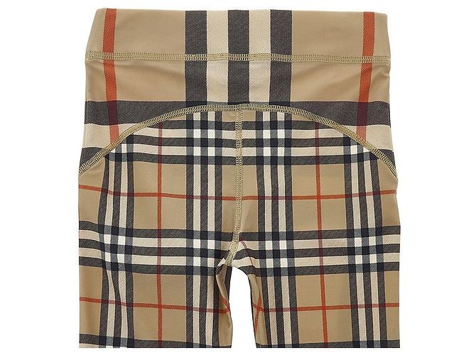 Burberry Isabella Leggings aus Stretch-Jersey mit Kontrast-Karomuster - Ansicht 6