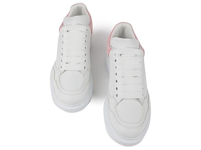 Alexander Mcqueen Sneakers Oversized Bianco - vista 4