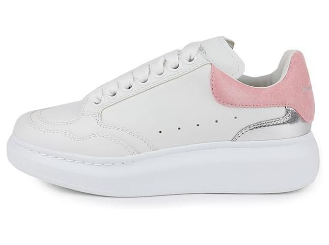 Alexander Mcqueen Sneakers Oversized Bianco - vista 6