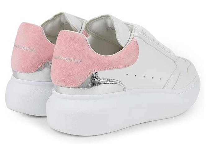 Alexander Mcqueen Sneakers Oversized Bianco - vista 8