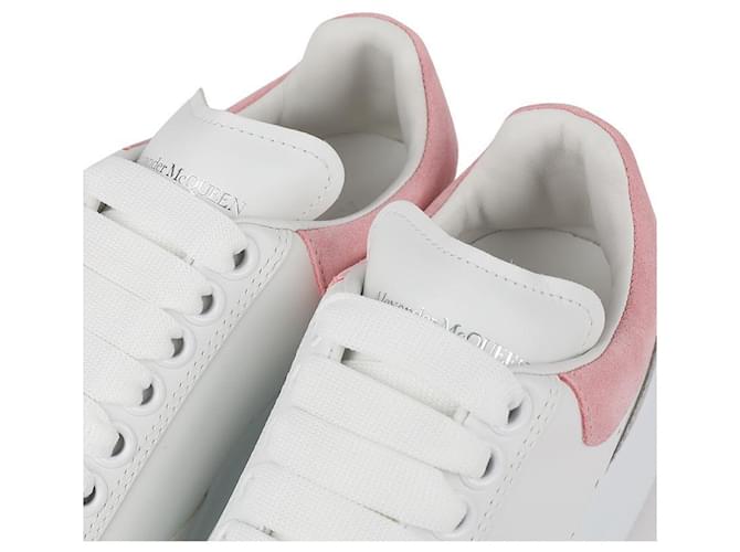 Alexander Mcqueen Sneakers Oversized Bianco - vista 9