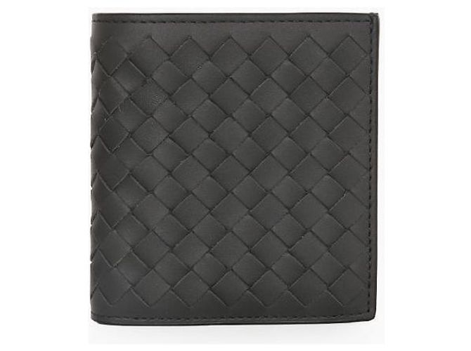 Bottega Veneta Intrecciato Dark Grey Wallet Brown - view 2