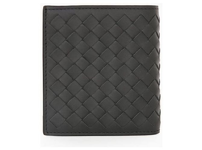 Bottega Veneta Intrecciato Dark Grey Wallet Brown - view 4