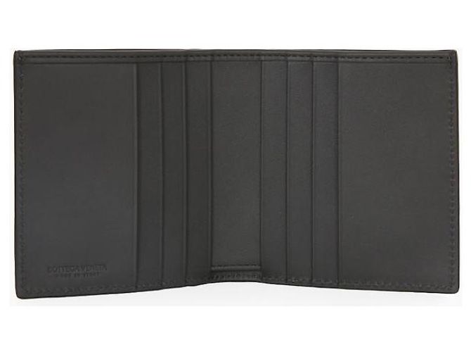 Bottega Veneta Intrecciato Dark Grey Wallet Brown - view 5