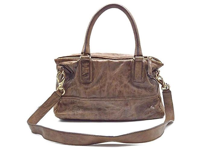 Givenchy Pandora Large (Wrinkled) Braun - Ansicht 3