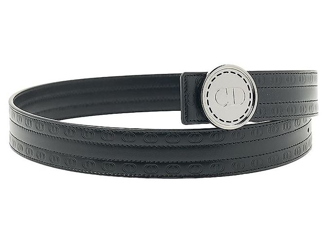 Dior Herrengürtel mit CD-Metallschließe - Ansicht 4