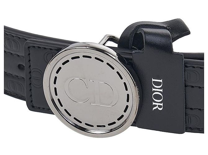 Dior Herrengürtel mit CD-Metallschließe - Ansicht 6