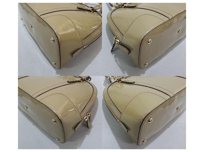 Gucci Microshima Medium Dome Tote Crossbody Golden - Ansicht 8
