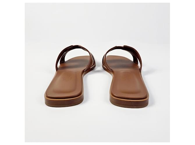 Hermès Sandali e Ciabatte da Donna Oro D'oro - vista 10