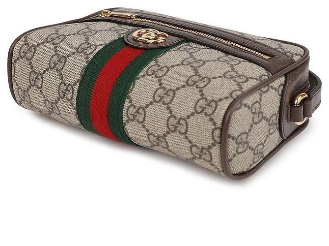 Gucci Ophidia Mini Schultertasche Braun - Ansicht 6