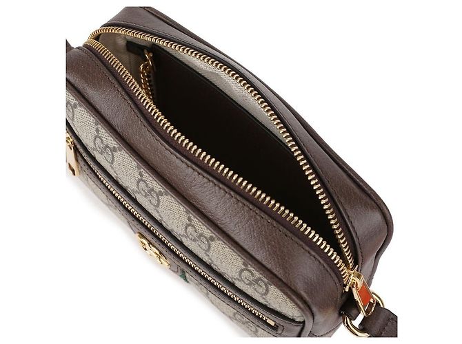 Gucci Ophidia Mini Schultertasche Braun - Ansicht 8