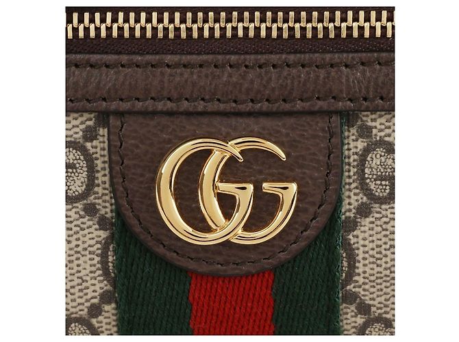 Gucci Ophidia Mini Schultertasche Braun - Ansicht 9