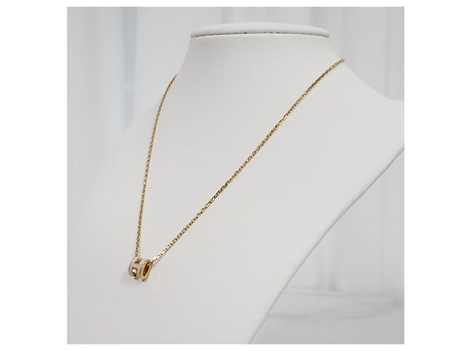 Hermès Colgante Mini Pop Oro Collar para Mujer Rose Dragee Rosa - vista 7