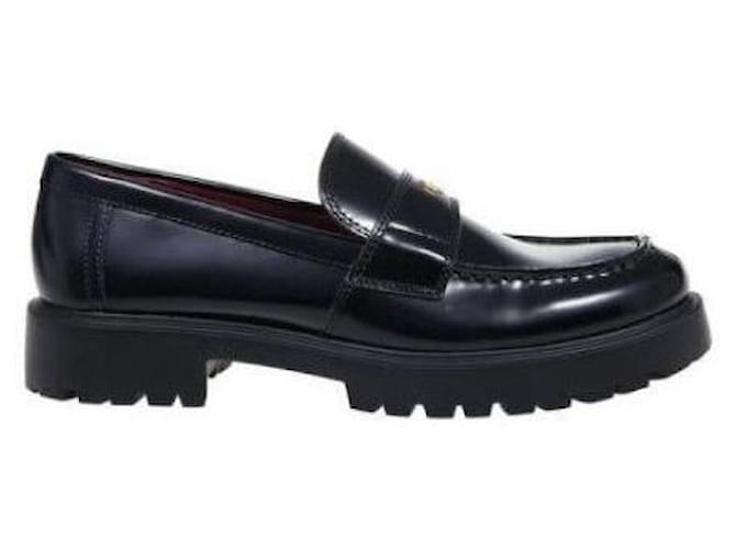 Tory Burch Mocassini Classic Lug Nero - vista 4