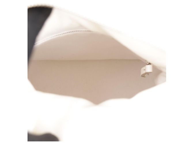 Maison Martin Margiela Mini borsa tote in pelle da donna Avorio Bianco - vista 12