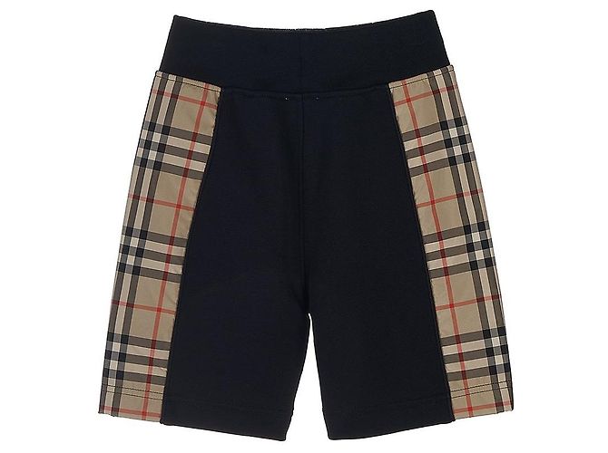 Burberry Vintage Check Panel Cotton Shorts Multiple colors - view 2