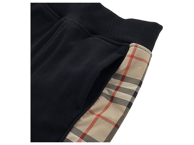 Burberry Vintage Check Panel Cotton Shorts Multiple colors - view 4