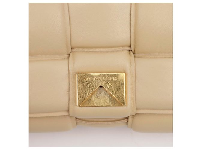 Bottega Veneta Borsa a tracolla imbottita Cassette Marrone - vista 13