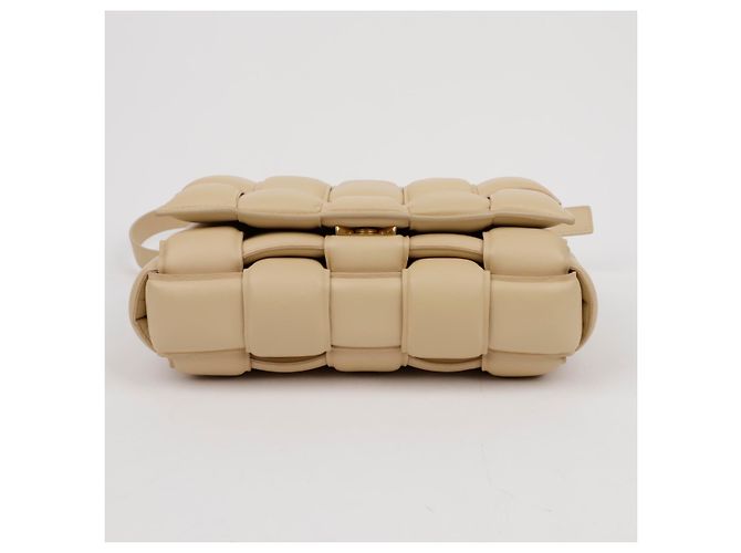 Bottega Veneta Borsa a tracolla imbottita Cassette Marrone - vista 5