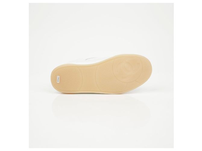 Chanel CC Logo Sneaker Weiß - Ansicht 10
