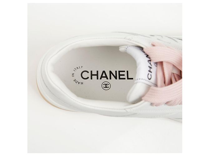 Chanel CC Logo Sneaker Weiß - Ansicht 11