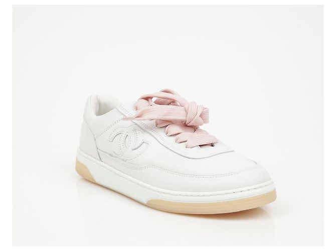 Chanel CC Logo Sneaker Weiß - Ansicht 2