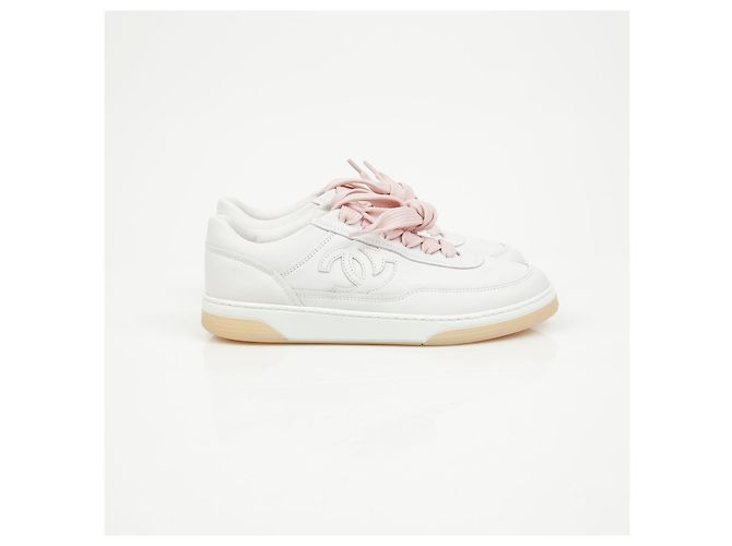Chanel CC Logo Sneaker Weiß - Ansicht 3