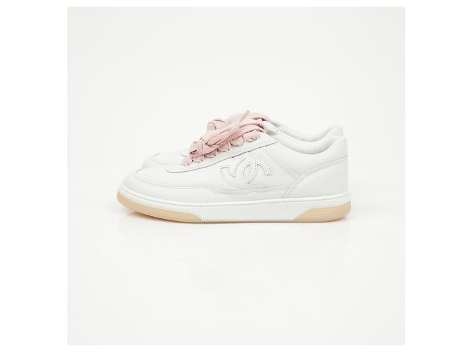 Chanel CC Logo Sneaker Weiß - Ansicht 5