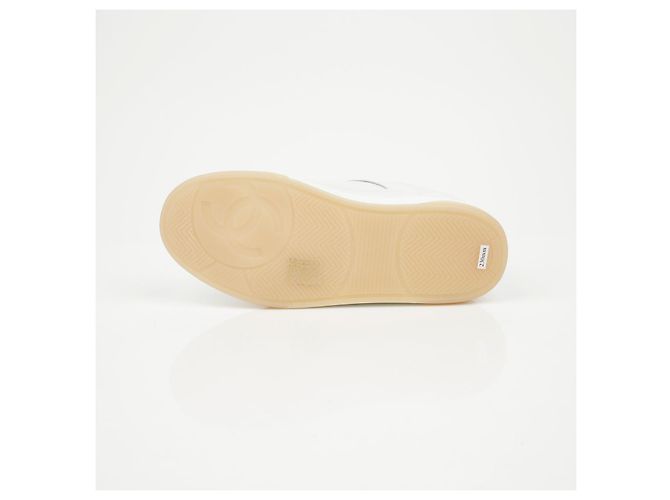 Chanel CC Logo Sneaker Weiß - Ansicht 9