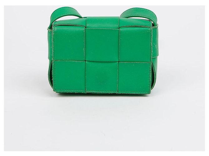 Bottega Veneta Mini borsa a tracolla Candy Cassette Green Verde - vista 2