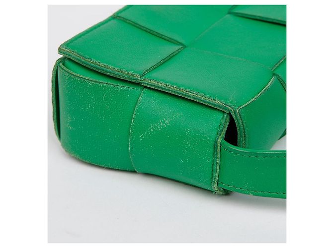 Bottega Veneta Mini borsa a tracolla Candy Cassette Green Verde - vista 5