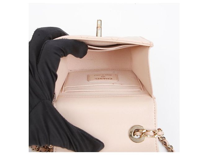 Trendy CC Chanel Borsa a tracolla mini CC di tendenza Rosa - vista 14