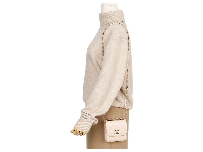 Trendy CC Chanel Borsa a tracolla mini CC di tendenza Rosa - vista 15