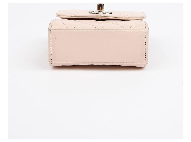 Trendy CC Chanel Borsa a tracolla mini CC di tendenza Rosa - vista 6