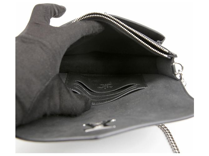 Louis Vuitton La mia Pochette My Lockme con catena, borsa a tracolla e crossbody Nero - vista 12