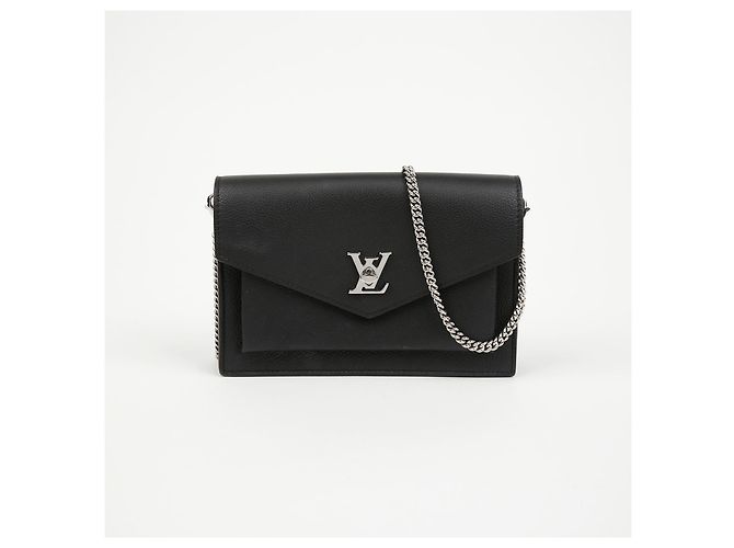 Louis Vuitton La mia Pochette My Lockme con catena, borsa a tracolla e crossbody Nero - vista 2