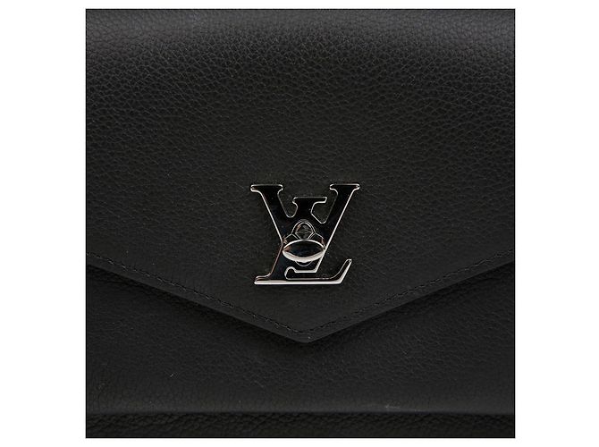 Louis Vuitton La mia Pochette My Lockme con catena, borsa a tracolla e crossbody Nero - vista 3
