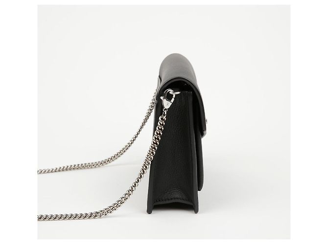 Louis Vuitton La mia Pochette My Lockme con catena, borsa a tracolla e crossbody Nero - vista 7