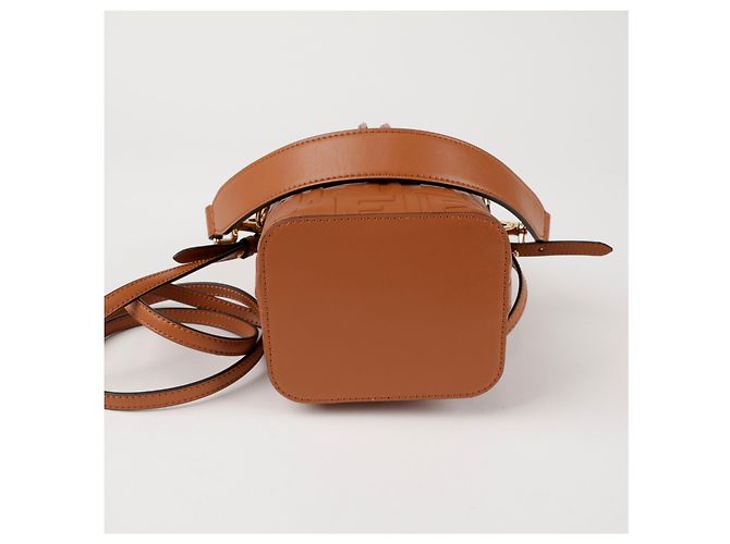 Fendi Montrezor Mini Bucket Bag Braun - Ansicht 5