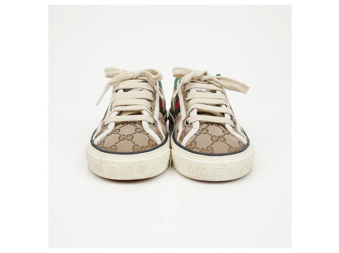 Gucci Tennis Canvas Sneaker Beige - Ansicht 3