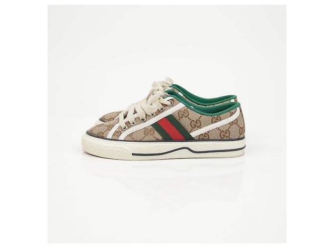 Gucci Tennis Canvas Sneaker Beige - Ansicht 4