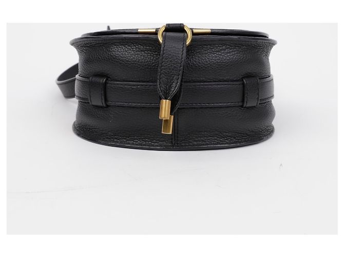 Chloé Piccola borsa a tracolla Marcie Nero - vista 7