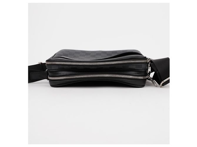 Louis Vuitton Borsa a tracolla Troca de PM Messenger Shoulder Crossbody Bag Nero - vista 10